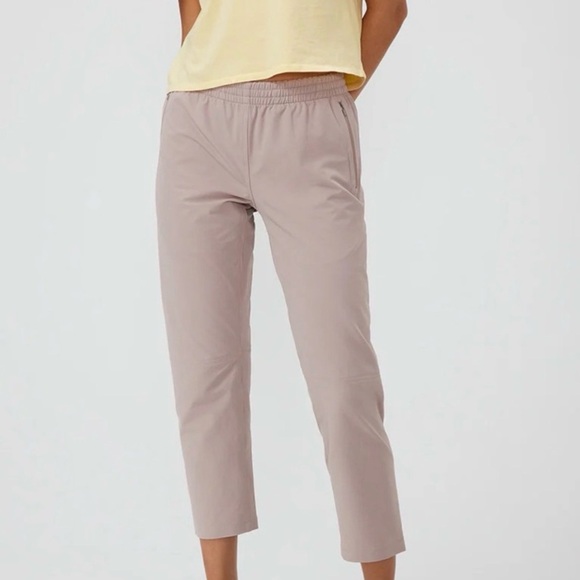 Outdoor Voices Pants - Outdoor Voices RecTrek Pants in mauve pink